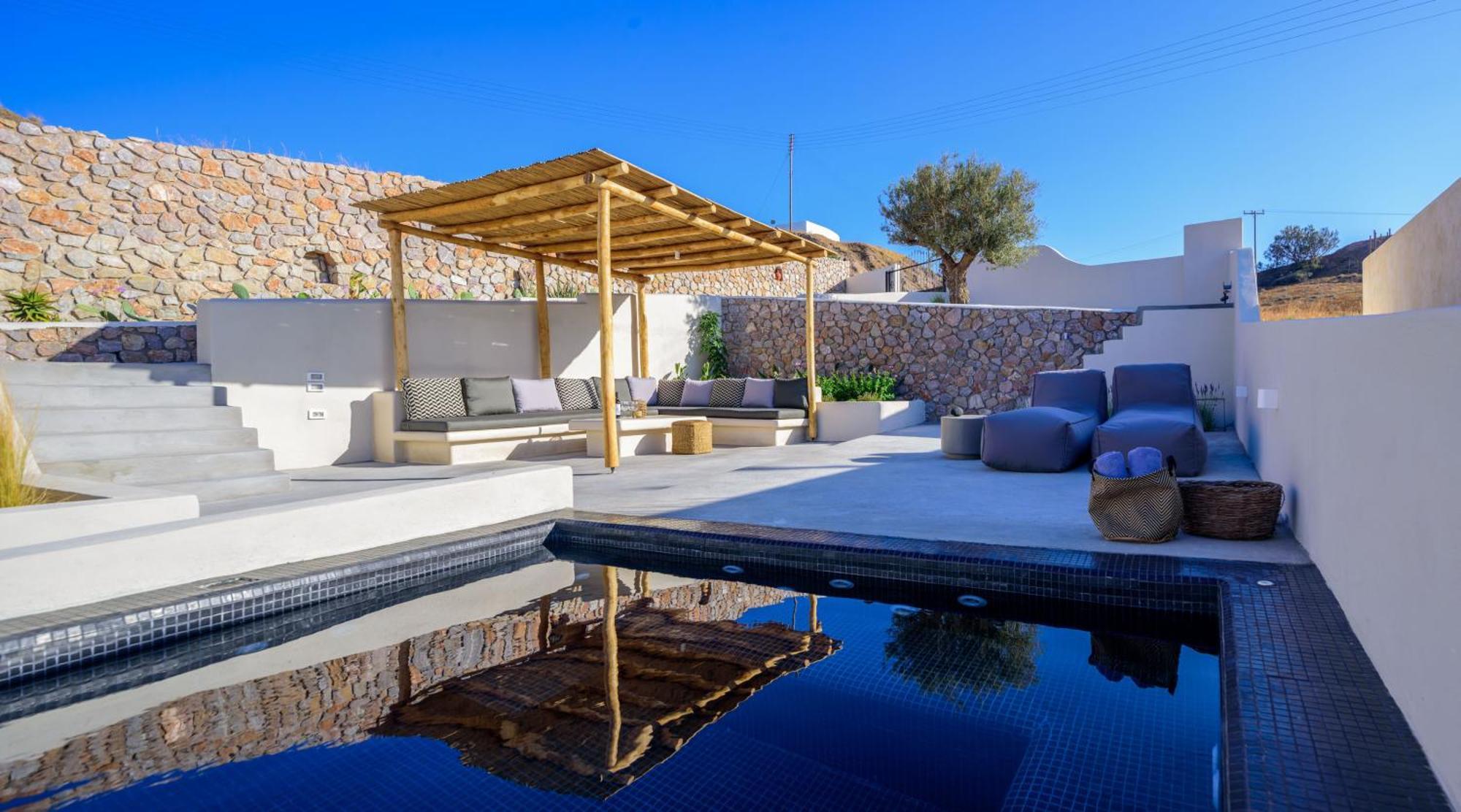Santorini C Villa Тира Экстерьер фото